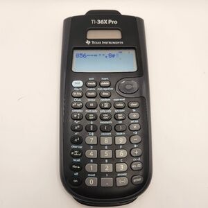 Texas Instruments TI-36X Pro Finance  Engineering Scientific Calculator Like New